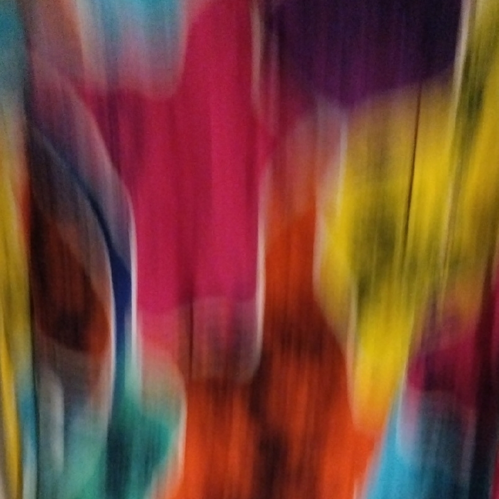 Vibrant Multicolor Abstract Scarf - Picture 3 of 5